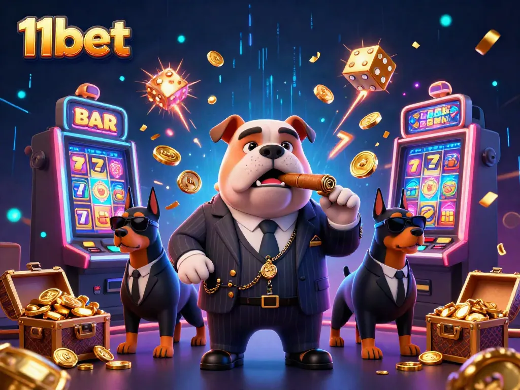 Experience the thrill of 11bet with a lively casino adventure featuring jackpot elements and dynamic characters.