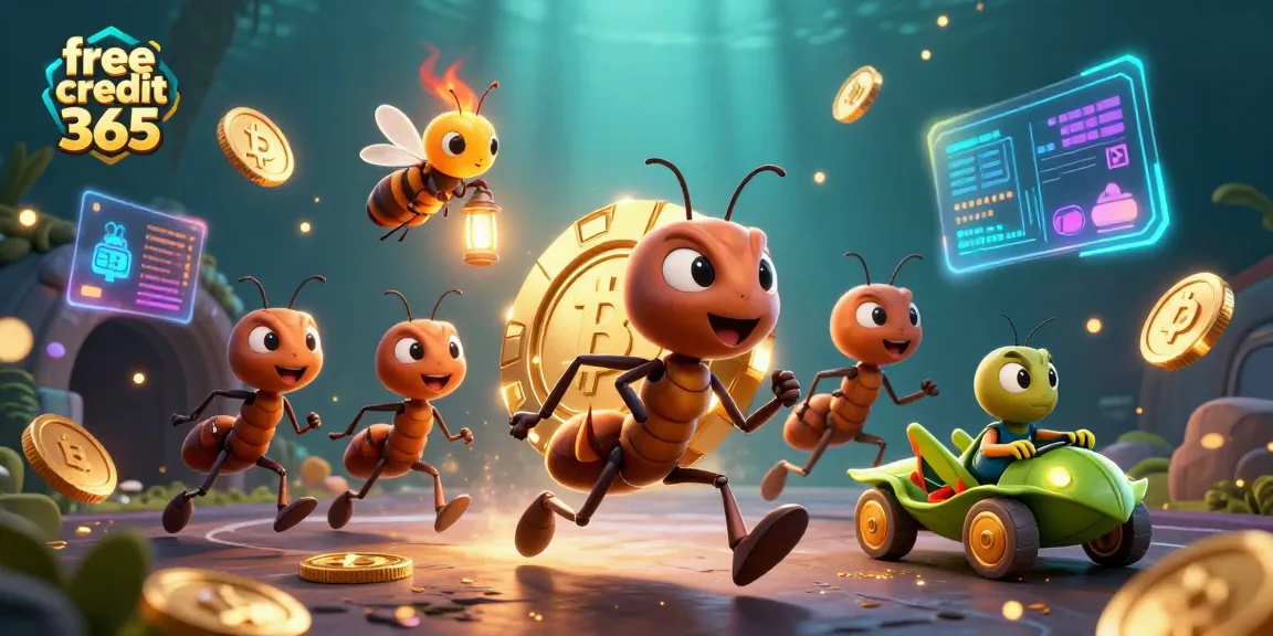 Experience thrilling gameplay with free credit 365 in this adventurous casino-themed illustration.