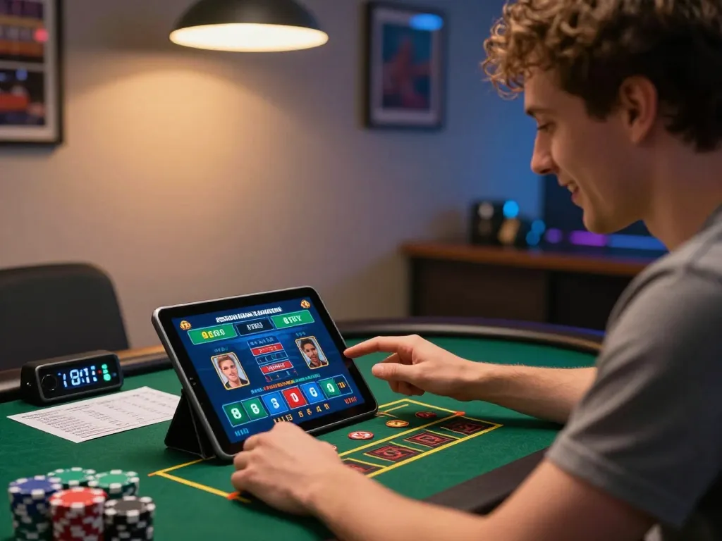 Engaging with live dealer games on fly88 com while practicing responsible gambling strategies.