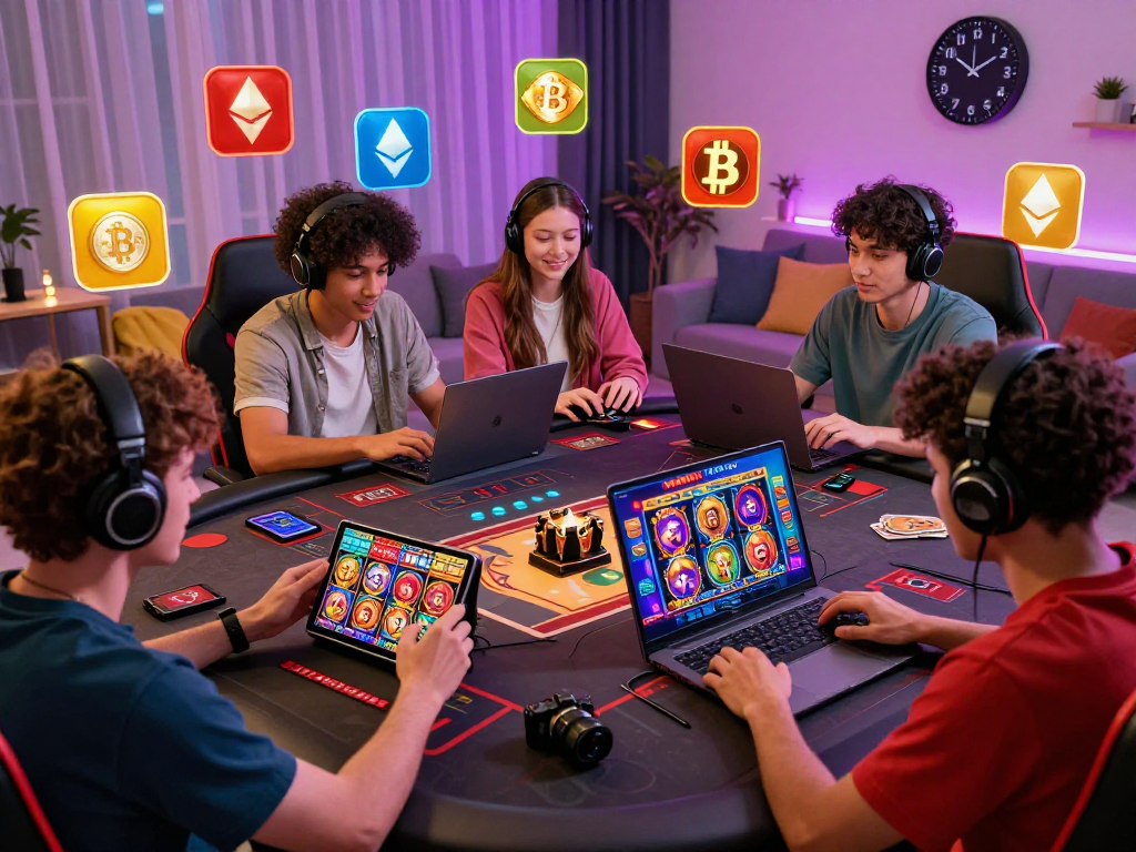 Exciting online gaming experience at https://ghsc.co.uk, showcasing diverse players engaging with vibrant casino games.