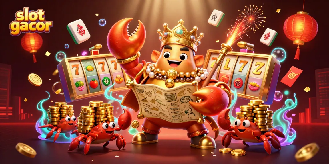 Experience slot gacor excitement with our golden crab emperor and vibrant casino elements.