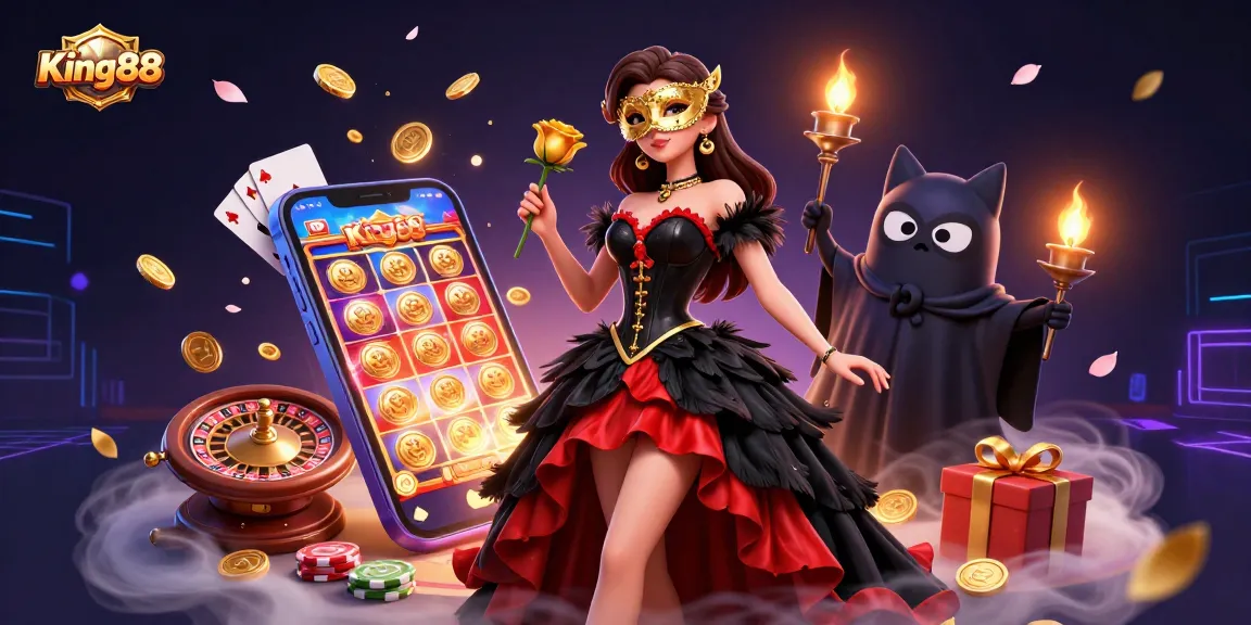Experience exhilarating wins at King88 with 3D casino games and vibrant slot visuals.