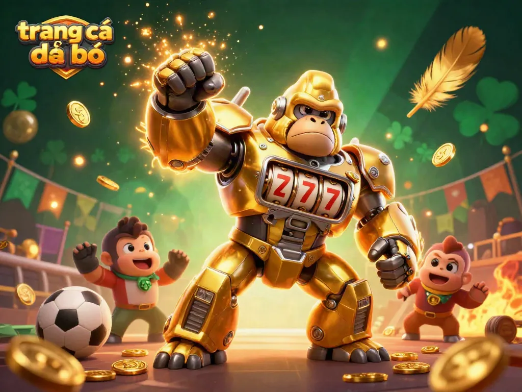 Khám phá trang cá cược đá bóng với hình ảnh 3D hoành tráng, gorilla mech và hiệu ứng hoàn hảo.
