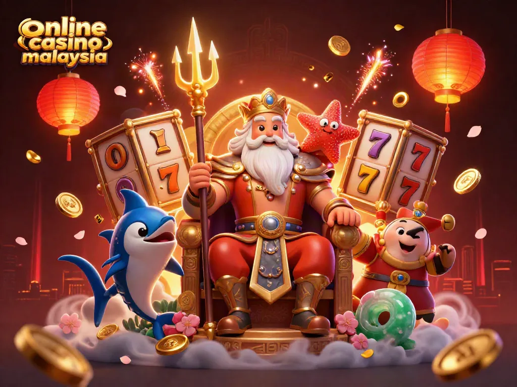 Experience the magic of online casino malaysia with vibrant characters and engaging gaming elements.