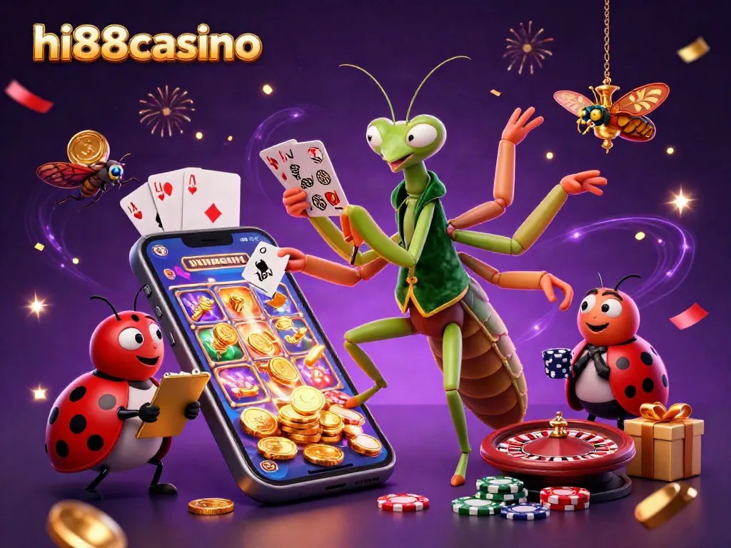 Engage in thrilling games at hi88casino with lively 3D characters and exhilarating casino elements.