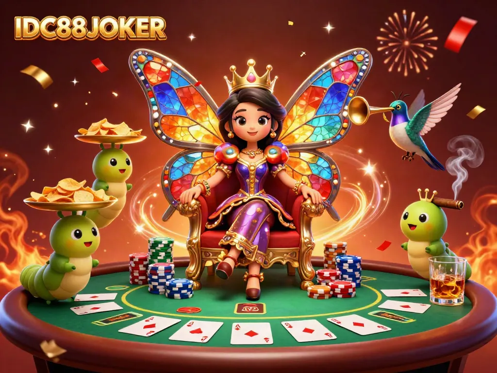 Experience thrilling gameplay at IDC88JOKER with dynamic poker scenes and vibrant visuals.
