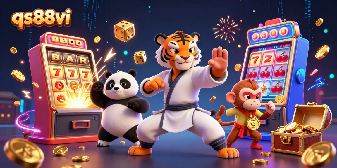 Experience non-stop action and winning fun at qs88vi with vibrant gambling characters in an ultra-detailed scene.