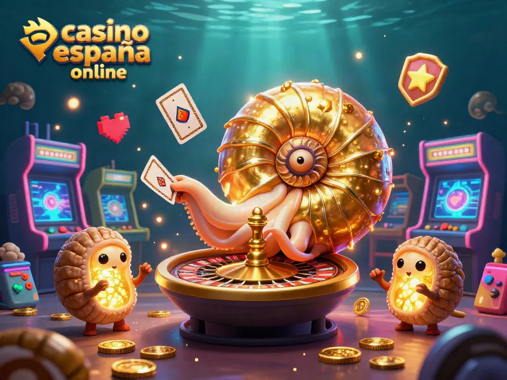 Preparar tus apuestas en casino España online, disfrutando de una emocionante ilustración de póker y casino.