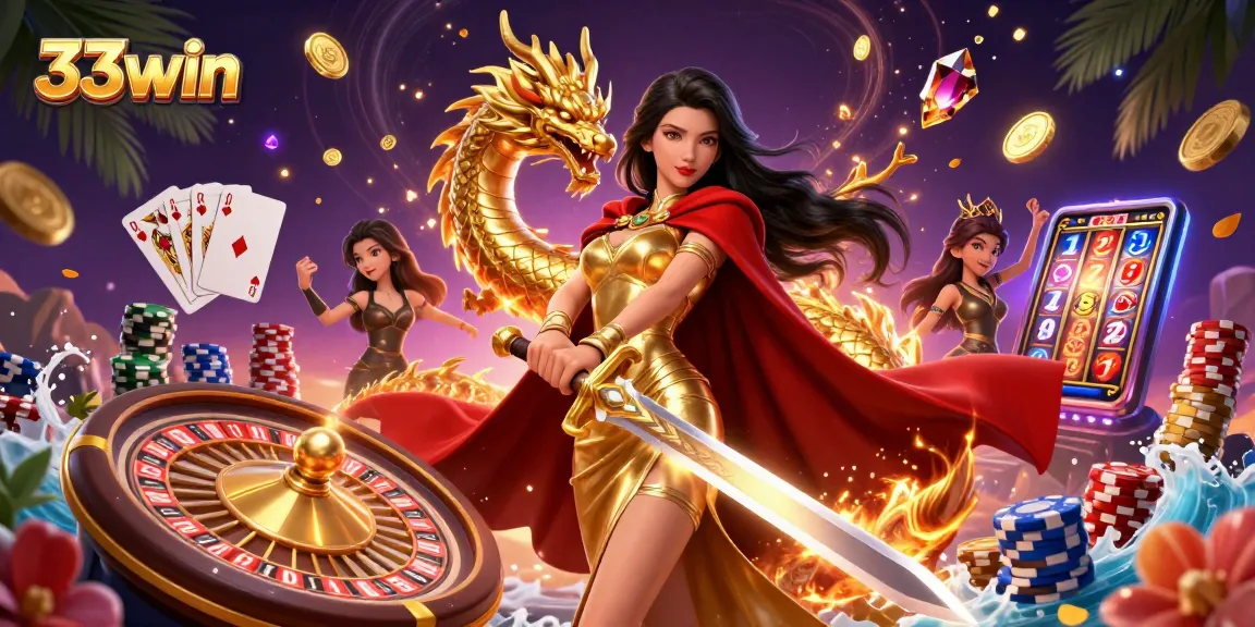Win big with 33win at your fingertips in an immersive online casino adventure.