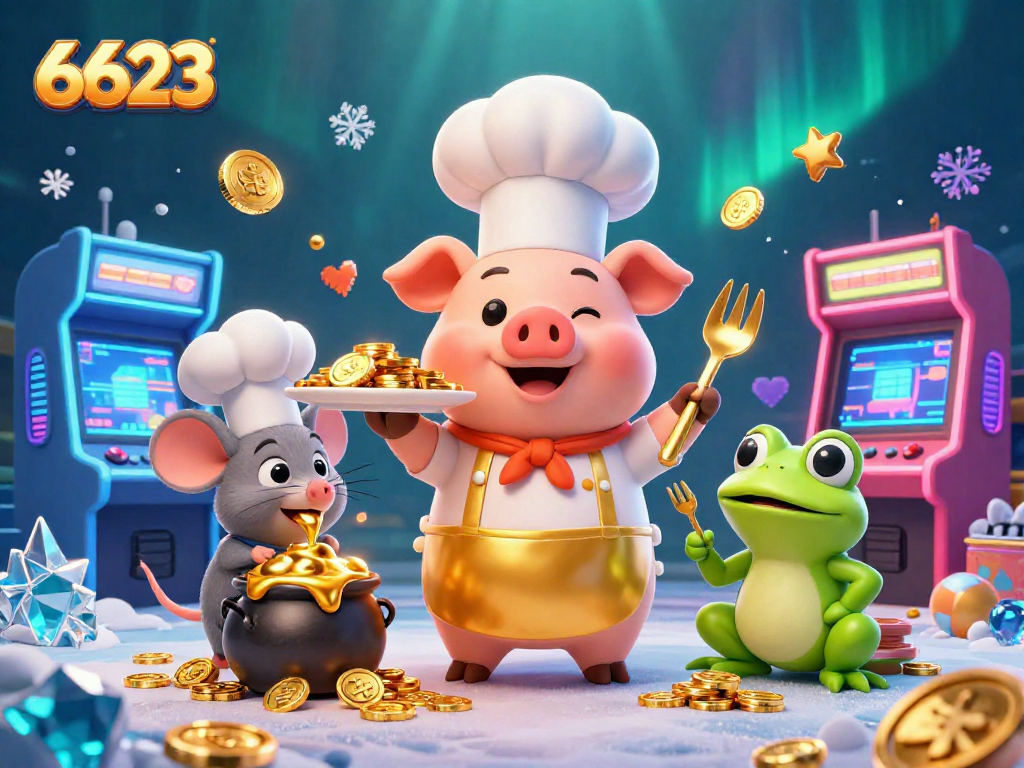 Experience thrilling gameplay with 6623 spinning gold coins and arcade excitement at Galaxy Casino.