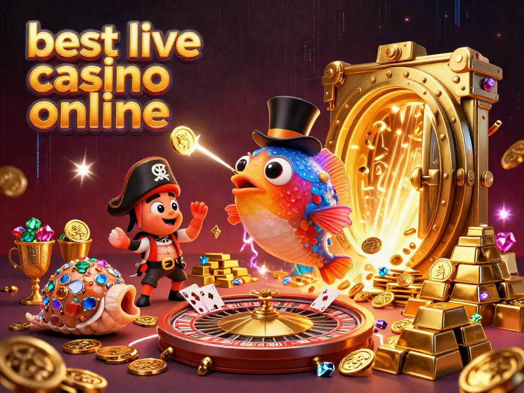 Experience the thrill of the best live casino online with engaging characters and vibrant imagery.