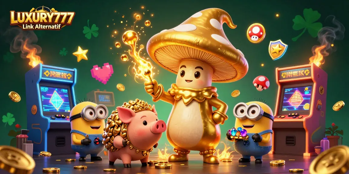 Menangkan permainan slot dengan LUXURY777 Link Alternatif dalam ilustrasi 3D yang menakjubkan.