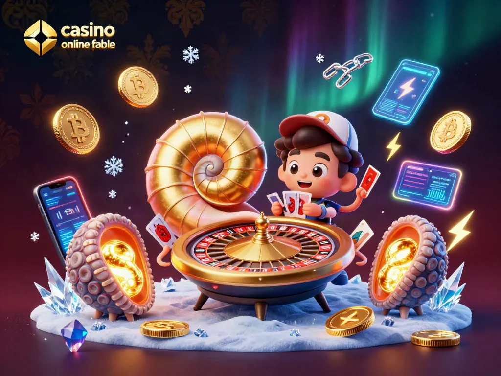 Juega en un casino online fiable con seguridad y bonos atractivos en esta ilustración 3D.