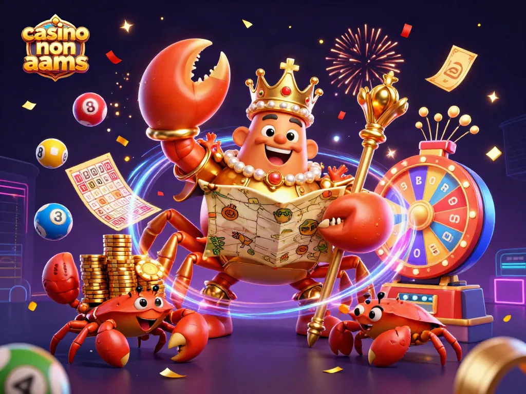 Gioca nei casino non AAMS con il granchio imperiale che regna su un mondo di bonus e fortunati premi.