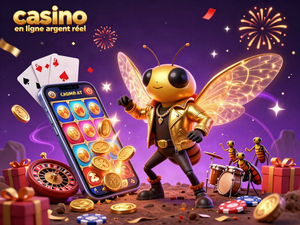 Jouez au casino en ligne argent réel avec des jeux captivants et une ambiance festive.