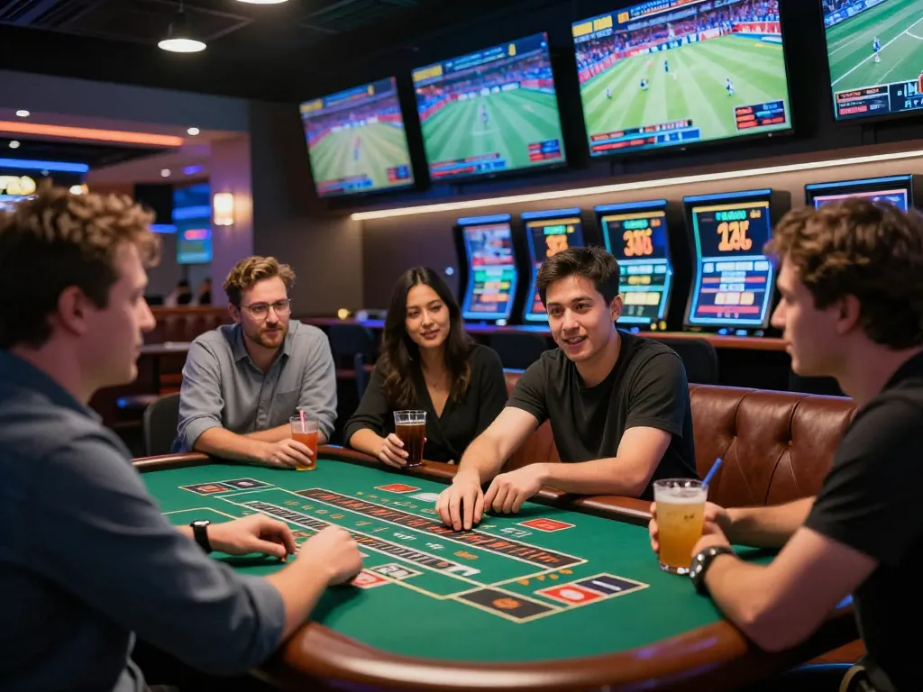 Engaging moment of a player using the TX88 platform to place sports bets with excitement