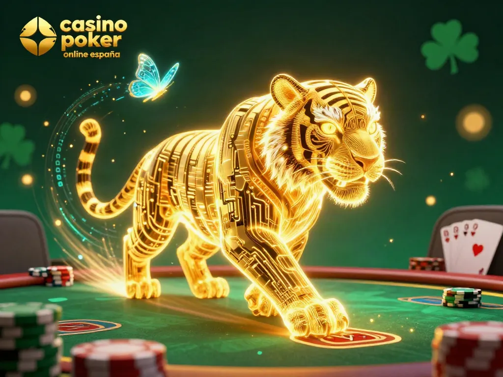 Disfruta del emocionante juego de casino poker online España en una escena vibrante y dinámica.