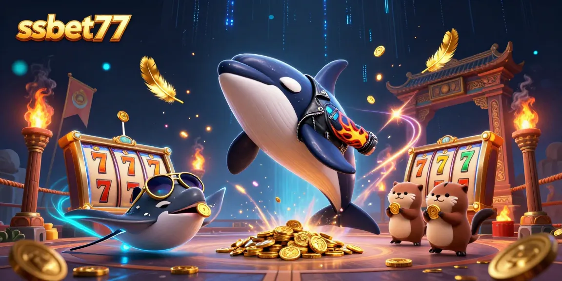 Engage with the vibrant and thrilling ssbet77 online gaming experience featuring dynamic characters in an exciting scene.