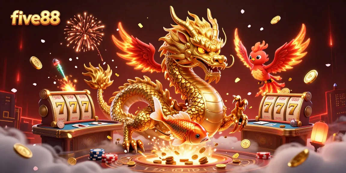 Experience the excitement of five88 casino with vibrant characters and dynamic poker action.