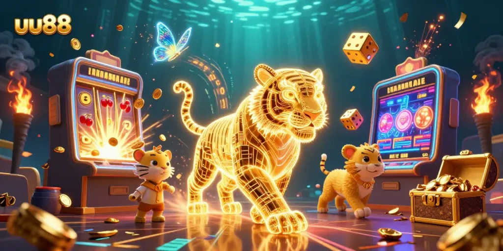 Experience thrilling gameplay with uu88's vibrant casino world bursting with exciting games and elements.