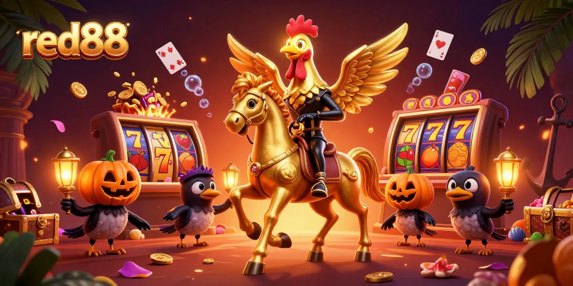 Experience winning thrills at red88 with vibrant 3D casino characters and exciting jackpot visuals.