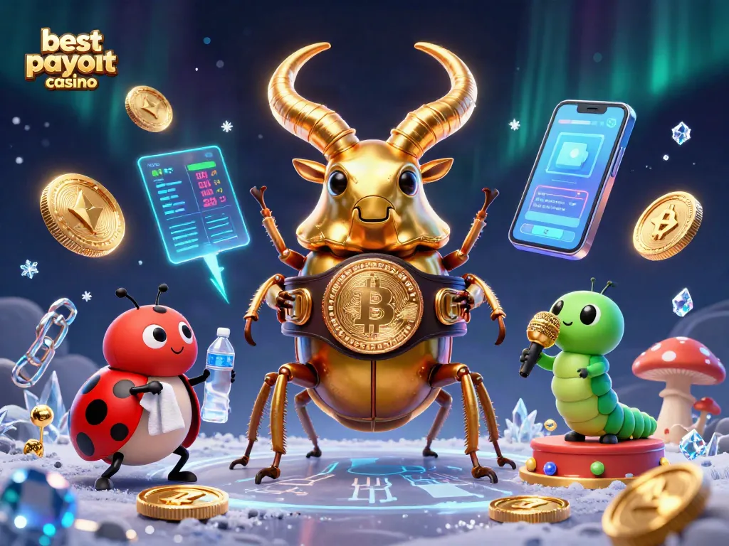 Experience winning at the best payout casino with exciting 3D characters and crypto elements!