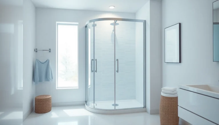 Moderne duschkabine 80x80 eckeinstieg in eleganter Badezimmerumgebung präsentieren.