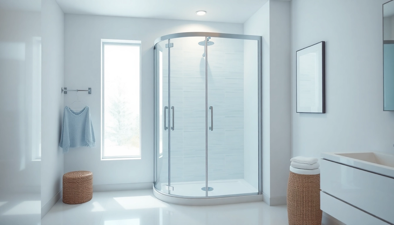 Moderne duschkabine 80x80 eckeinstieg in eleganter Badezimmerumgebung präsentieren.