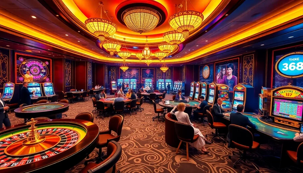 Experience the thrill of Hi88 gaming with vibrant casino tables, slots, and poker excitement.